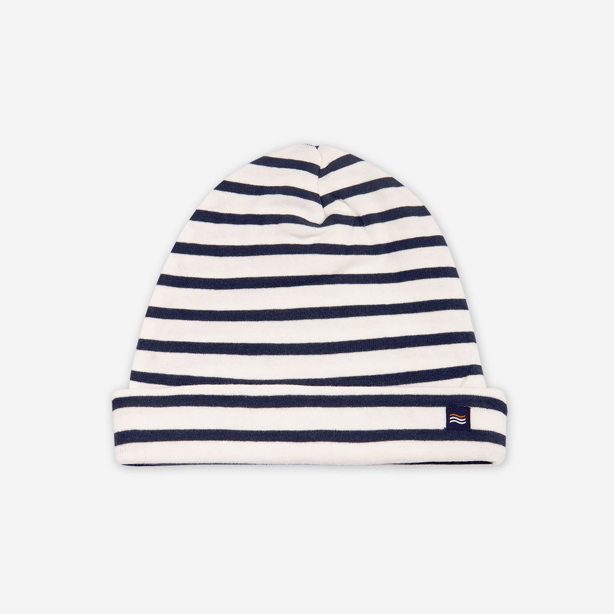 Bonnet marin rayé mixte 100% coton biologique pour enfants et