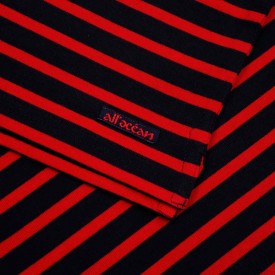 Children's sailor top in thick organic cotton 300 grams SHRIMP