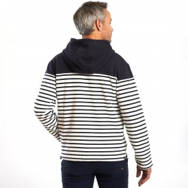 Sweat zippé Homme ARISTIDE – KAKI – La Marinière Française