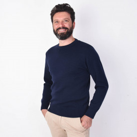 Pull col rond Michel