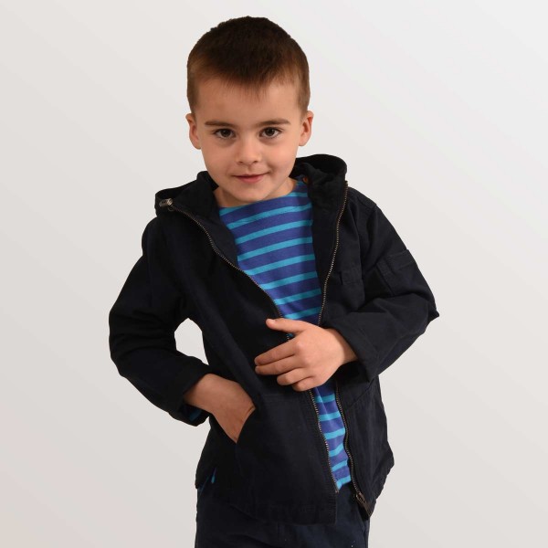 Veste Enfant Immaculée Mears Mitton Vert Tweed Montrant Taille 26