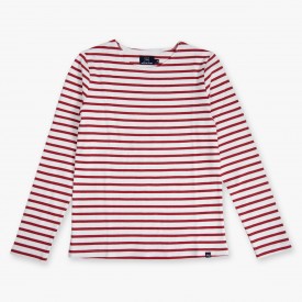 Marinière manches longues Morgat | 100% coton interlock 300 grammes