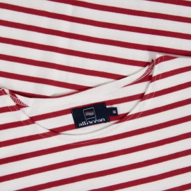 Marinière manches longues Morgat | 100% coton interlock 300 grammes