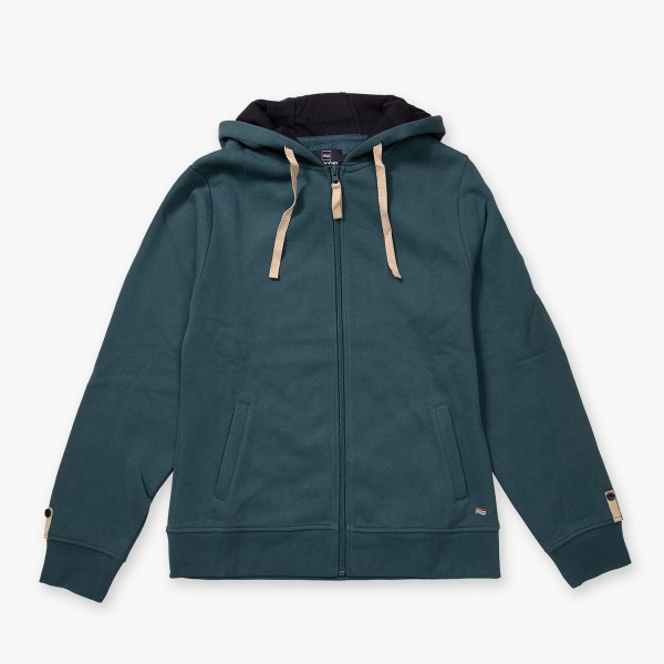 Sweat à Capuche Garçon Mini Boden - Bleu Et Jaune Moutarde - Taille 4-5 Ans - Neuf Sans étiquette