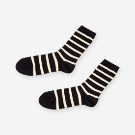 Socks striped child and adult PIED MARIN