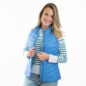 Doudoune femme sans manches en duvet veritable All Ocean