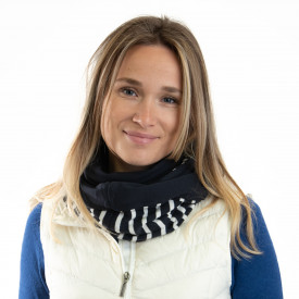 Echarpe snood réversible 100% coton biologique COQUILLE - All'Océan