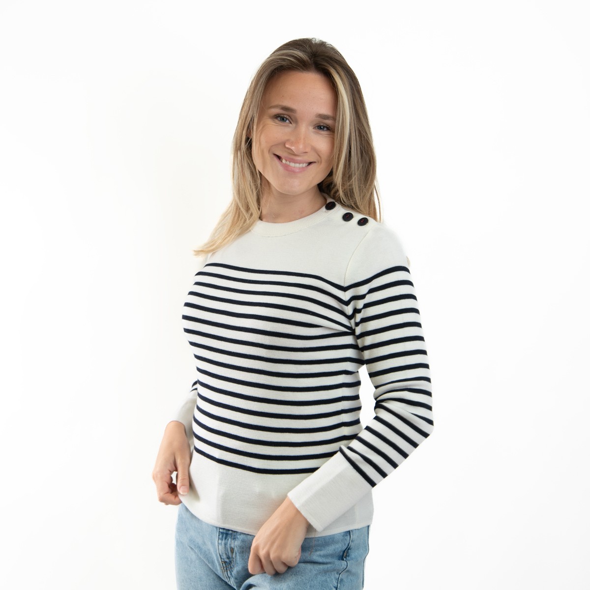 Pull marin rayé Sauzon Pull marin rayé Sauzon