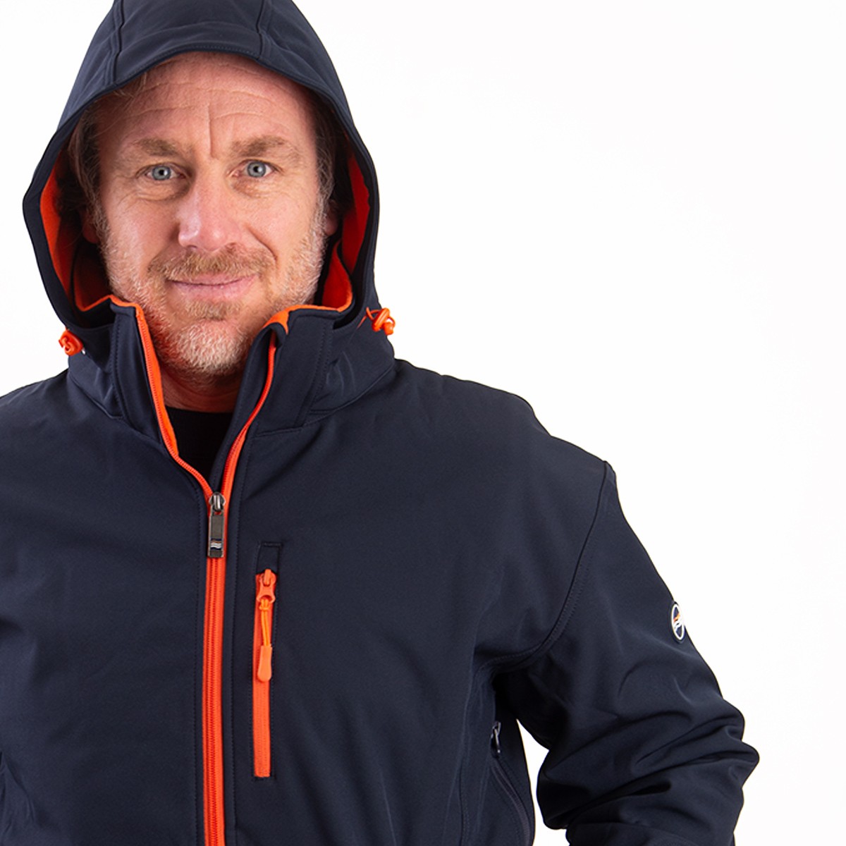 Veste Softshell Clique Néo Orange Taille S - Doublure Microfusion Collée - Neuve