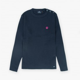 Pull marin Trégor coeur