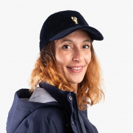 Casquette velours Homard