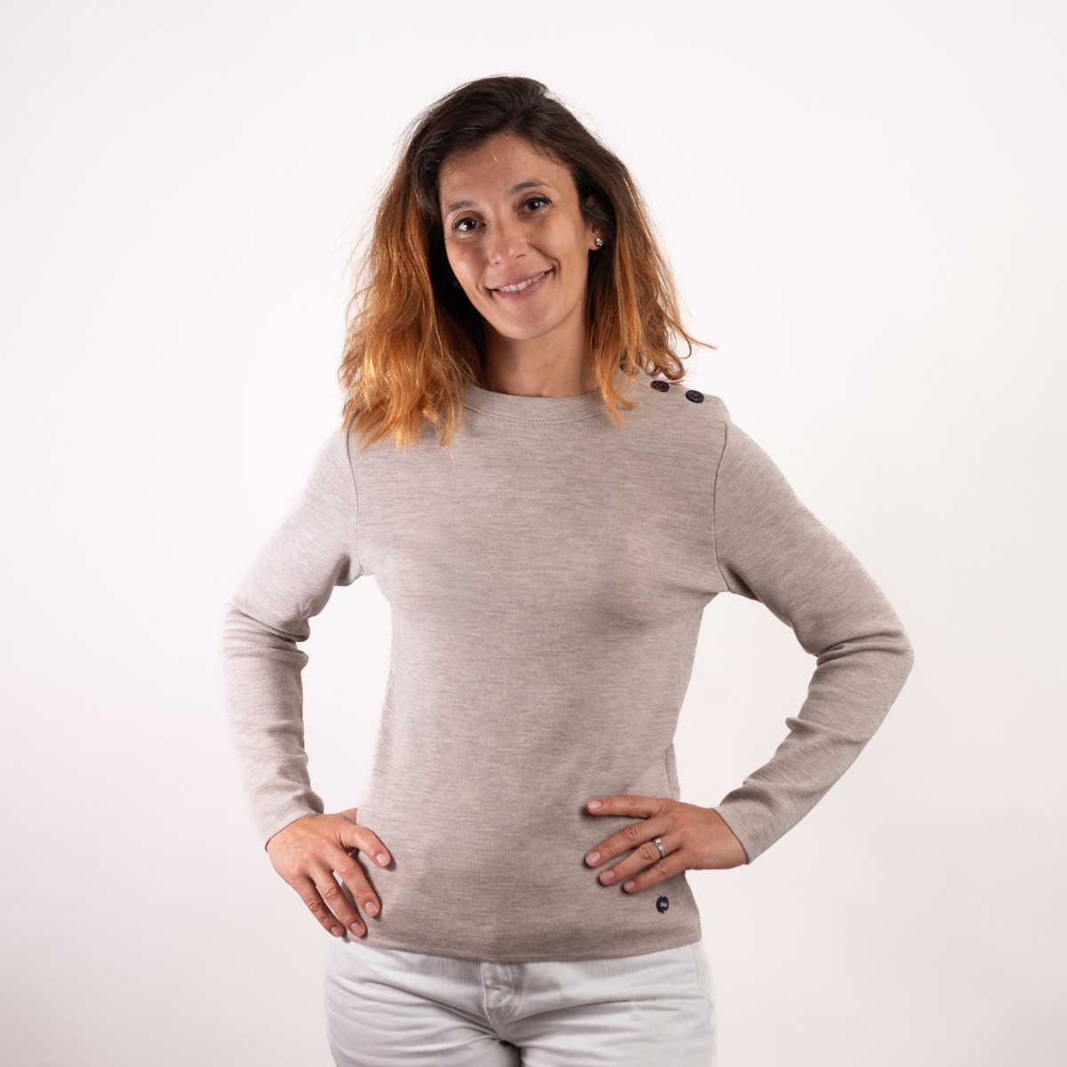 Pull marin rayé Sauzon