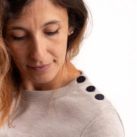 Pull marin rayé Sauzon