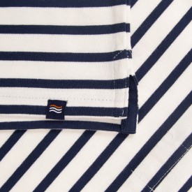 Children's sailor top in thick organic cotton 300 grams SHRIMP