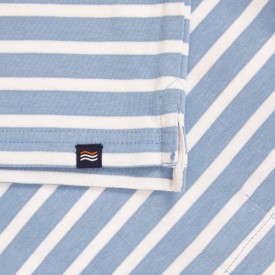 Children's sailor top in thick organic cotton 300 grams SHRIMP