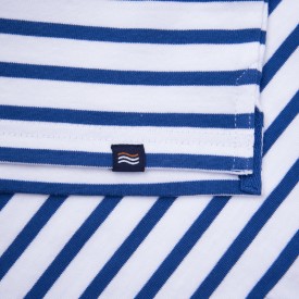 Children's sailor top in thick organic cotton 300 grams SHRIMP