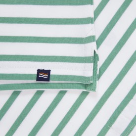 Children's sailor top in thick organic cotton 300 grams SHRIMP