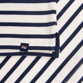 Children's sailor top in thick organic cotton 300 grams SHRIMP