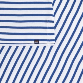 Crouesty women's classic sailor top with 3/4 sleeves in organic cotton