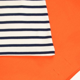 Manille – Robe polo marinière femme