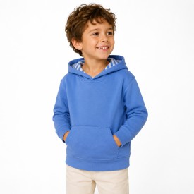 Sweat à capuche enfant en coton biologique
