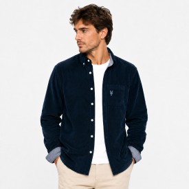 Chemise velours Deauville