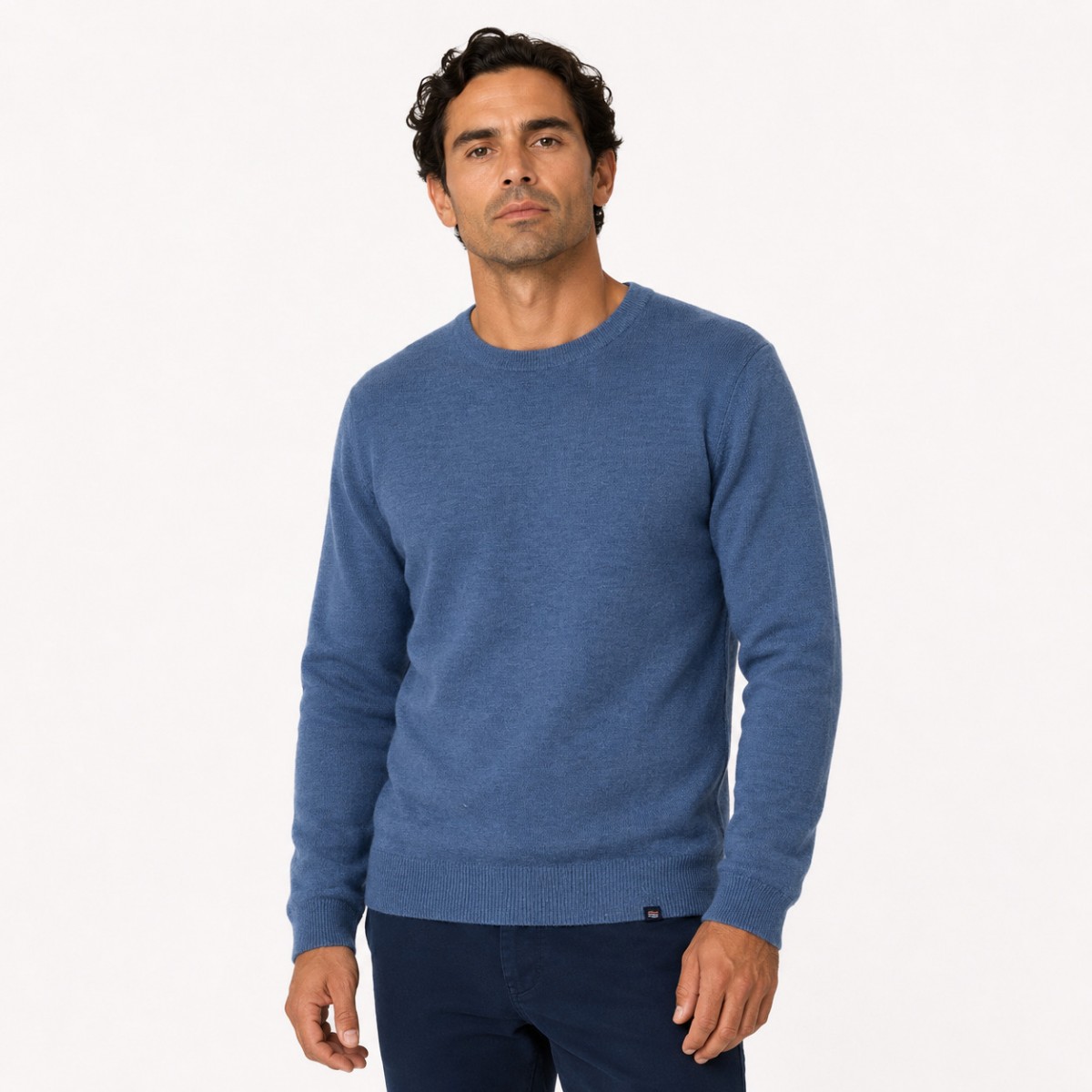 Pull col rond Michel