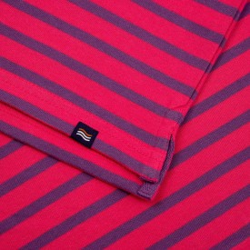 Marinière Crevette enfant | Coton biologique épais 300 grammes – All’Océan