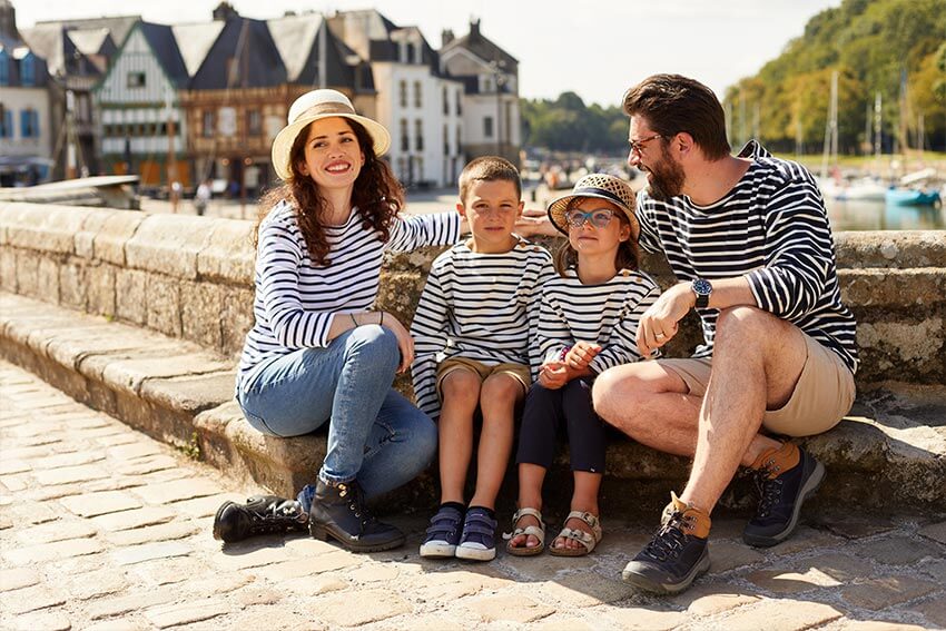 Des vêtements marins classiques et intemporels par All'Océan