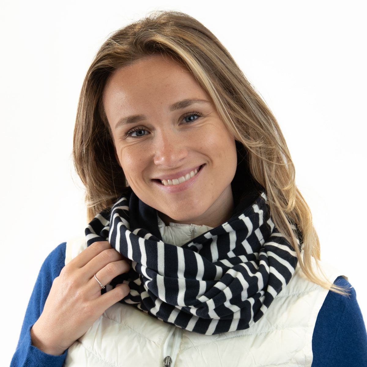 Snood réversible Coquille