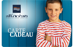 
			                        			Carte cadeau - Modèle Enfant