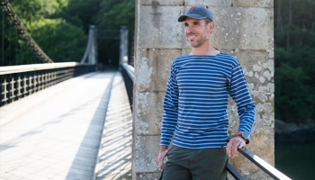 Men's nautical look: a summer outfit in Winch Bermuda shorts and a Bosco Breton 