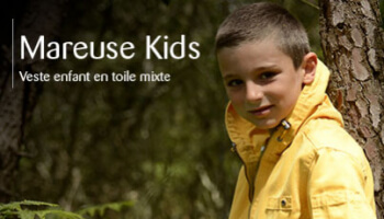 Look enfant  : Mareuse Kids, la veste marin enfant